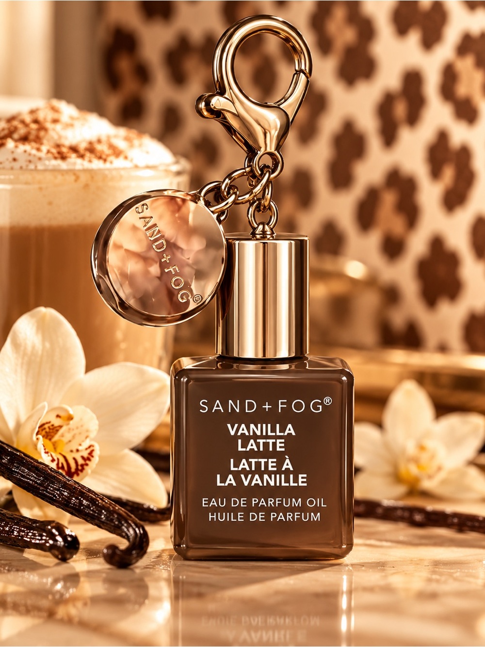 SAND+FOG Vanilla Latte Eau de Parfum Oil - Brown